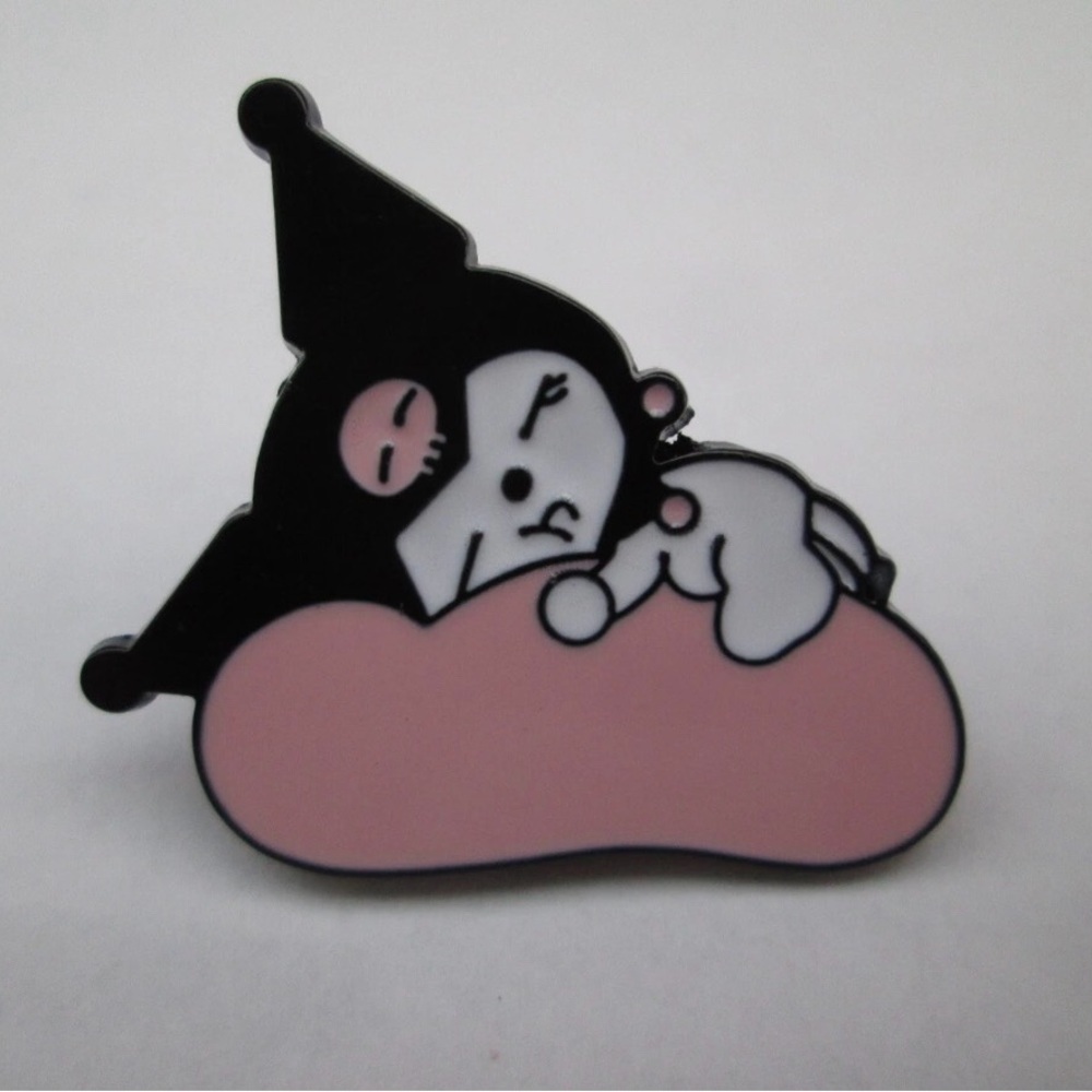 Kuromi Sleeping Enamel Pin